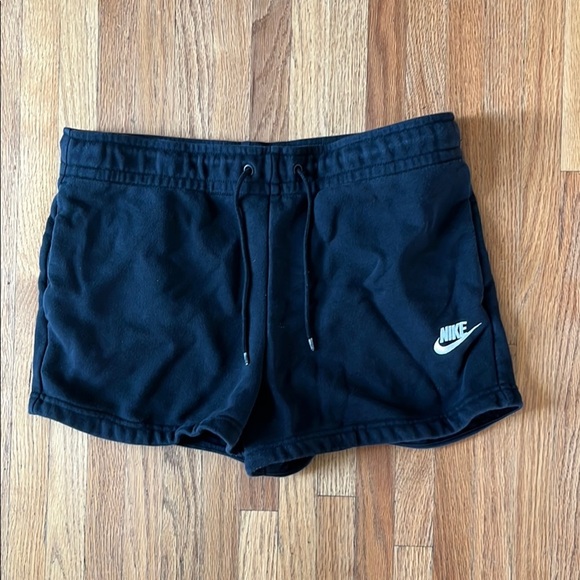 Nike Pants - Nike Black Cotton Athletic Shorts